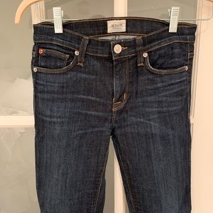 Hudson dark wash skinny jeans